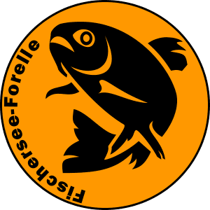 Fischersee-Forelle · Angelsee · Forellensee · Kronshorst · Logo